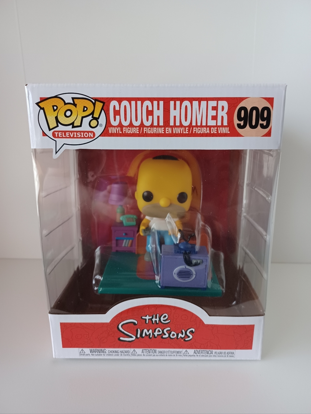 Couch Homer 909 From The Simpsons Television Vinyl Figure Funko Pop Collectible